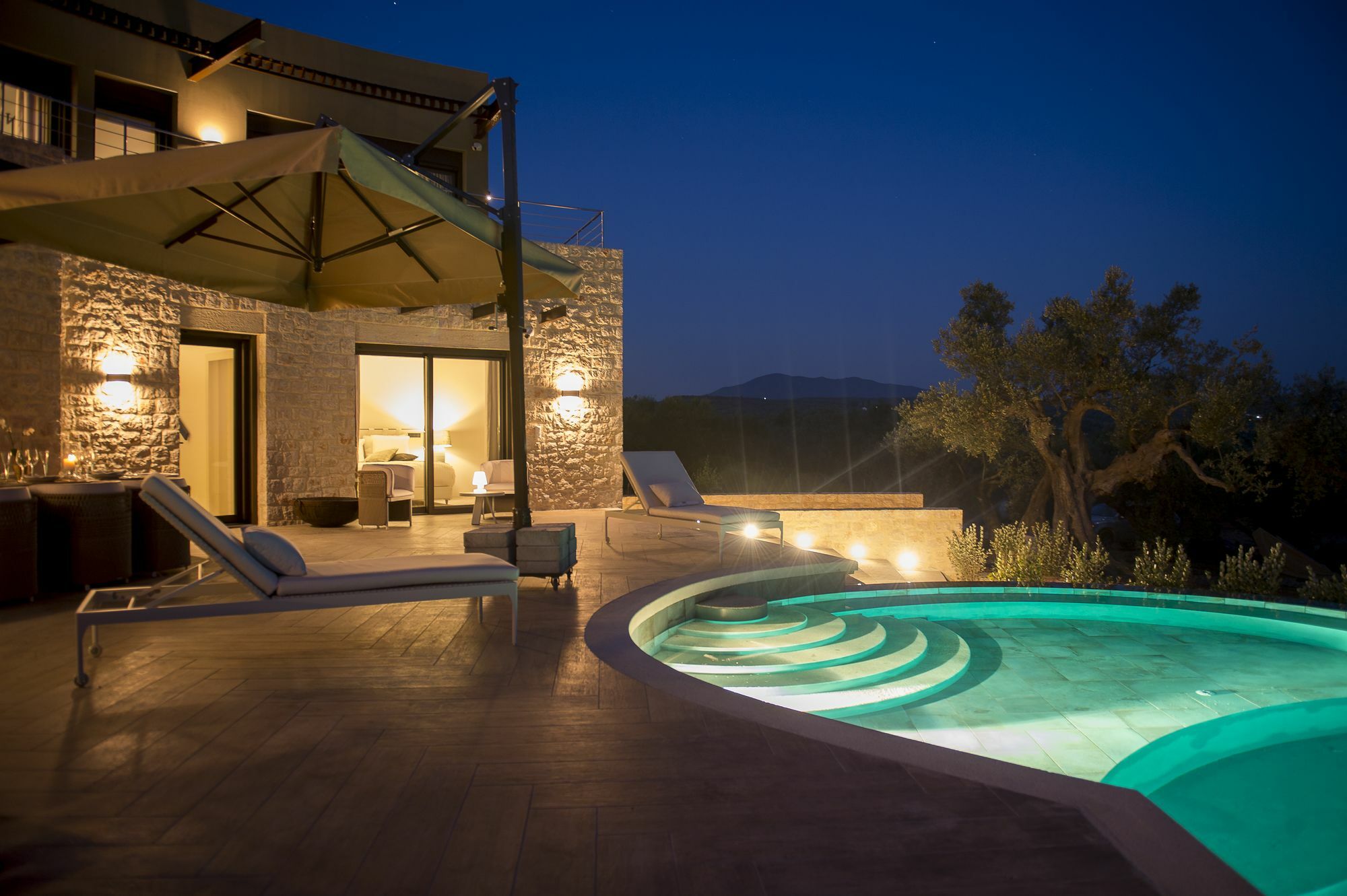 Luxury Villa The Olive Retreat Tragana  Luaran gambar